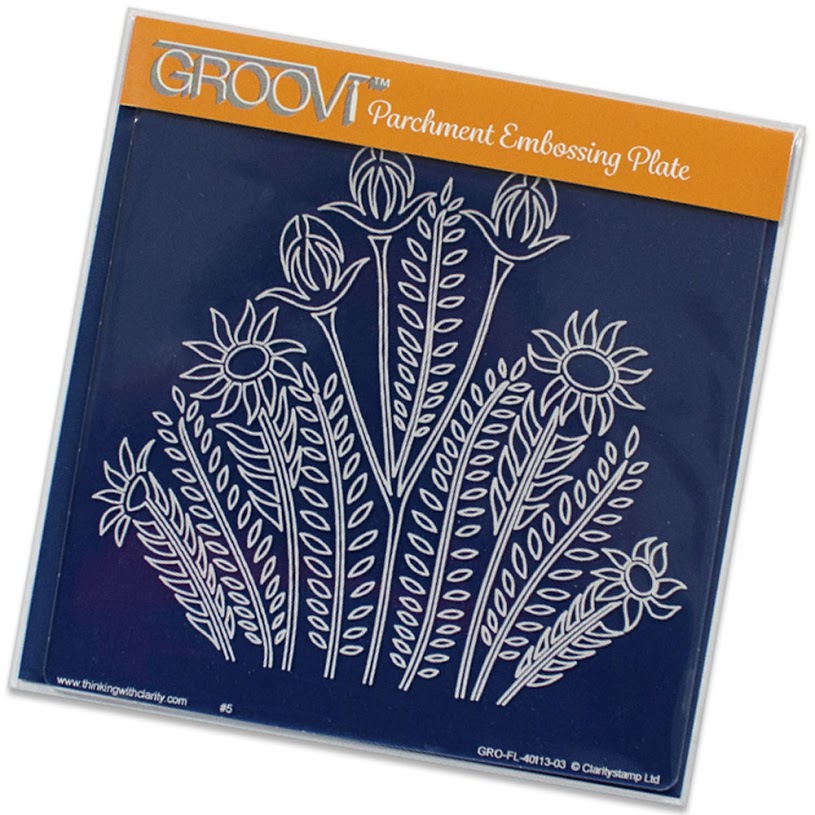 Groovi Wild Flowers Plate Set